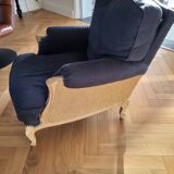 Louis XV style Bergère armchair