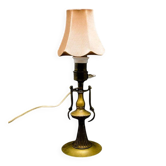 Lampe de table équilibrée Art Nouveau du début du 20e siècle, Autriche-Hongrie, années 1890.