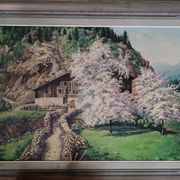 Oil painting signed E. Moutie