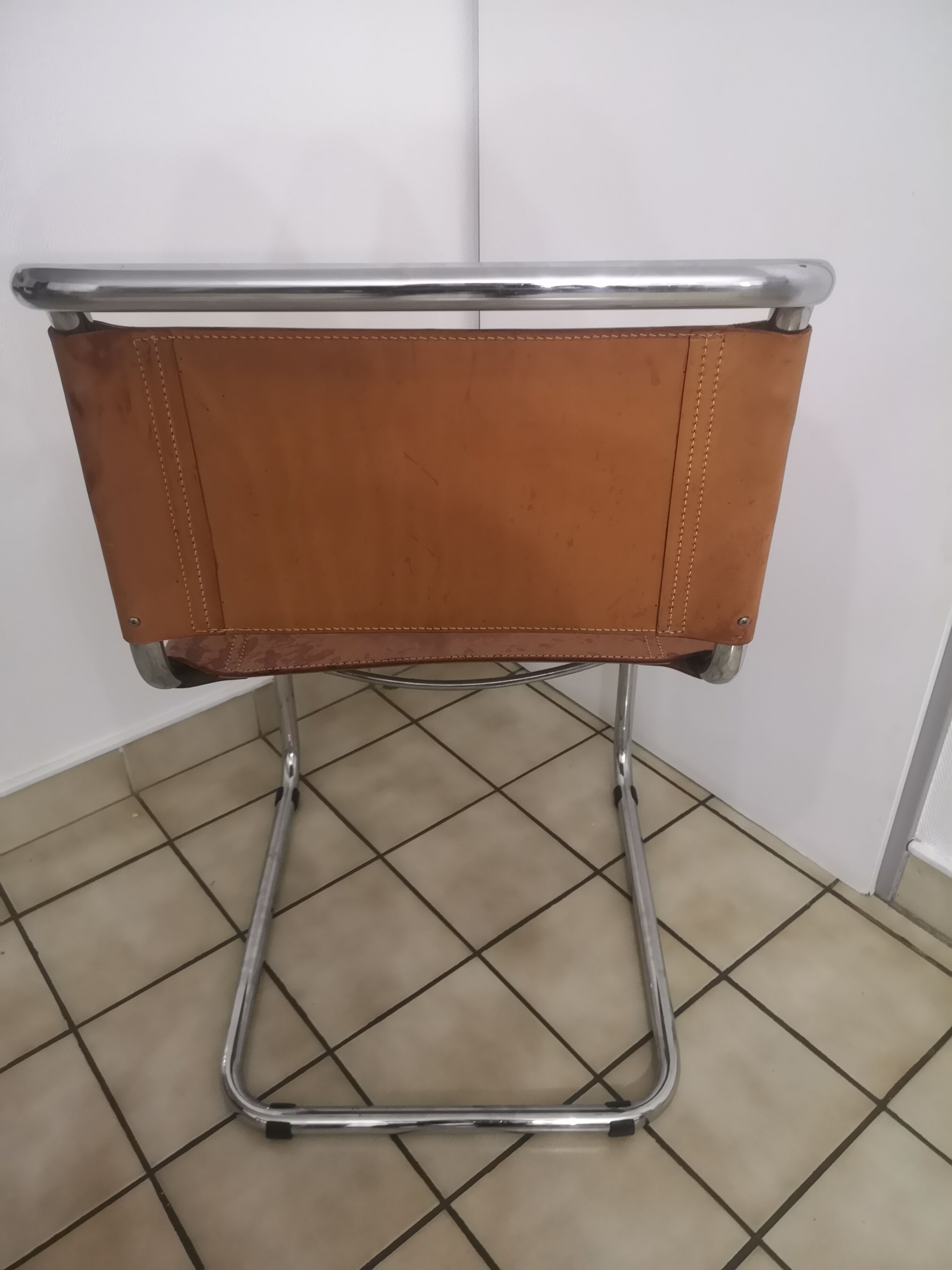 Lot of 3 chairs B33 Marcel Breuer