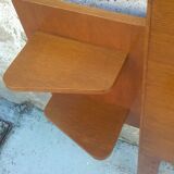 Headboard oak shelves year 60