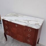 Louis XV Louis XVI rosewood commode, 19th century.