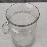 Pot en "verre souffle", XIXème s.