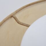 Suede table lamp, 1950s