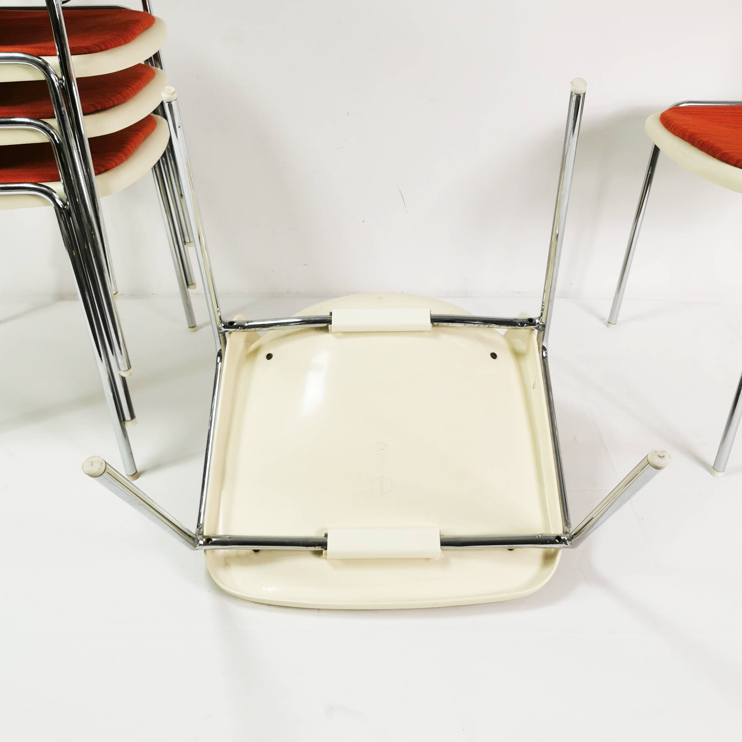 Set of Space Age chairs, Mauser, Germany, 1970s