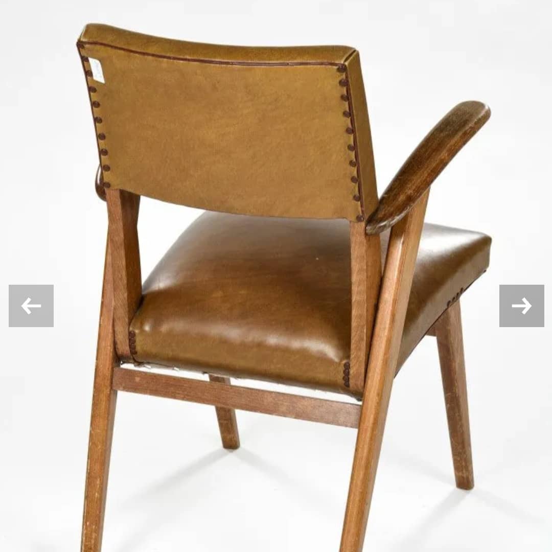 Pair of vintage Scandinavian style armchairs