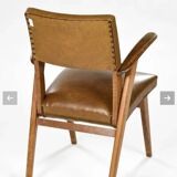Pair of vintage Scandinavian style armchairs