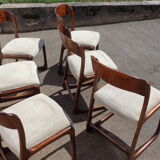 6 Baumann sled chairs