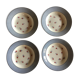 4 vintage "Aix" plates