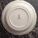 Shallow presentation dish porcelain from Gien