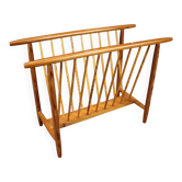 Porte-revues en bois du milieu du siècle