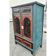 Restored antique Vietnamese wardrobe with care.