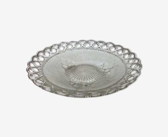 Serviteur tripode en verre