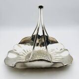 Egidio Broggi Milano silver-plated fruit bowl