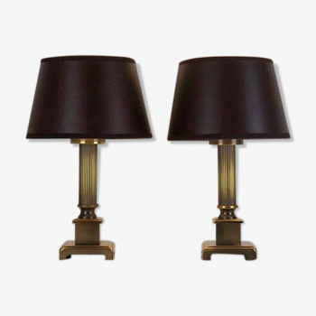 Paire de lampes de table Herda