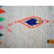 Colorful Berber carpet handmade 182 x 108cm