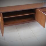 Scandinavian design enfilade in vintage teak