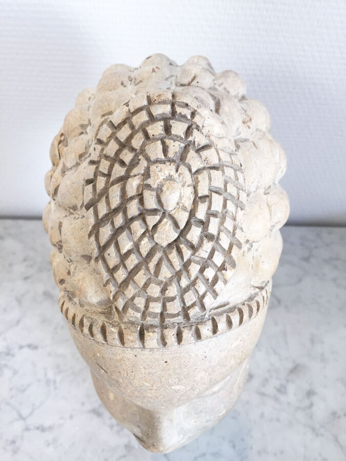 African stone head, early 20th