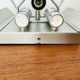 Set of 2 Austrian Ice Glass Wall Lamps by J.T. Kalmar