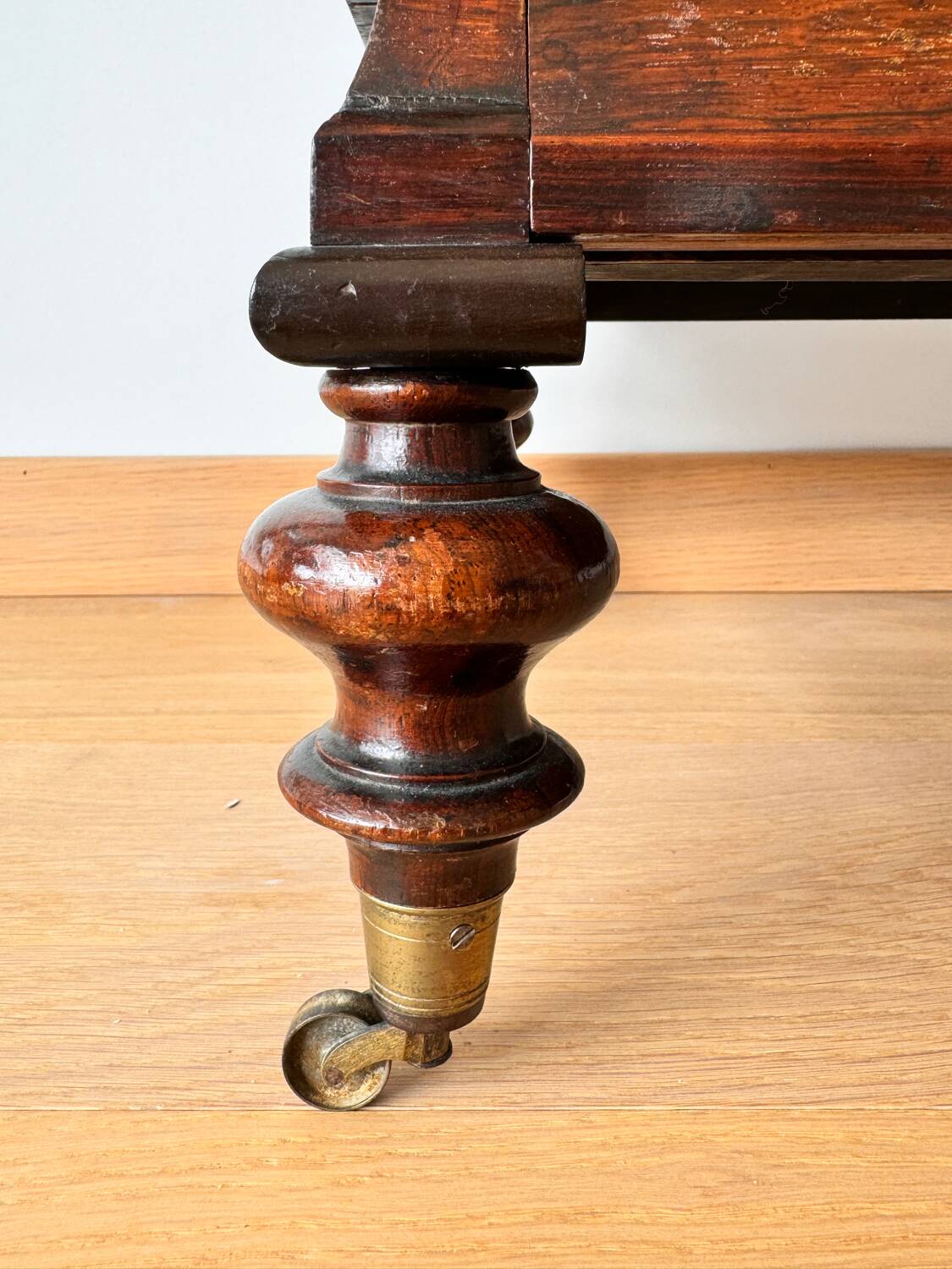 19th century Rio rosewood server