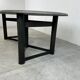 Oval dining table 1970s