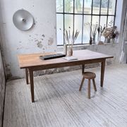 Farm table pitch pine 2 x 1 m from the 1950s