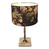 Vintage Onyx And Brass Table Lamp, 1960s