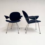 Dark bleu Kembo armchair by W.H. Gispen for Kembo, after 2000