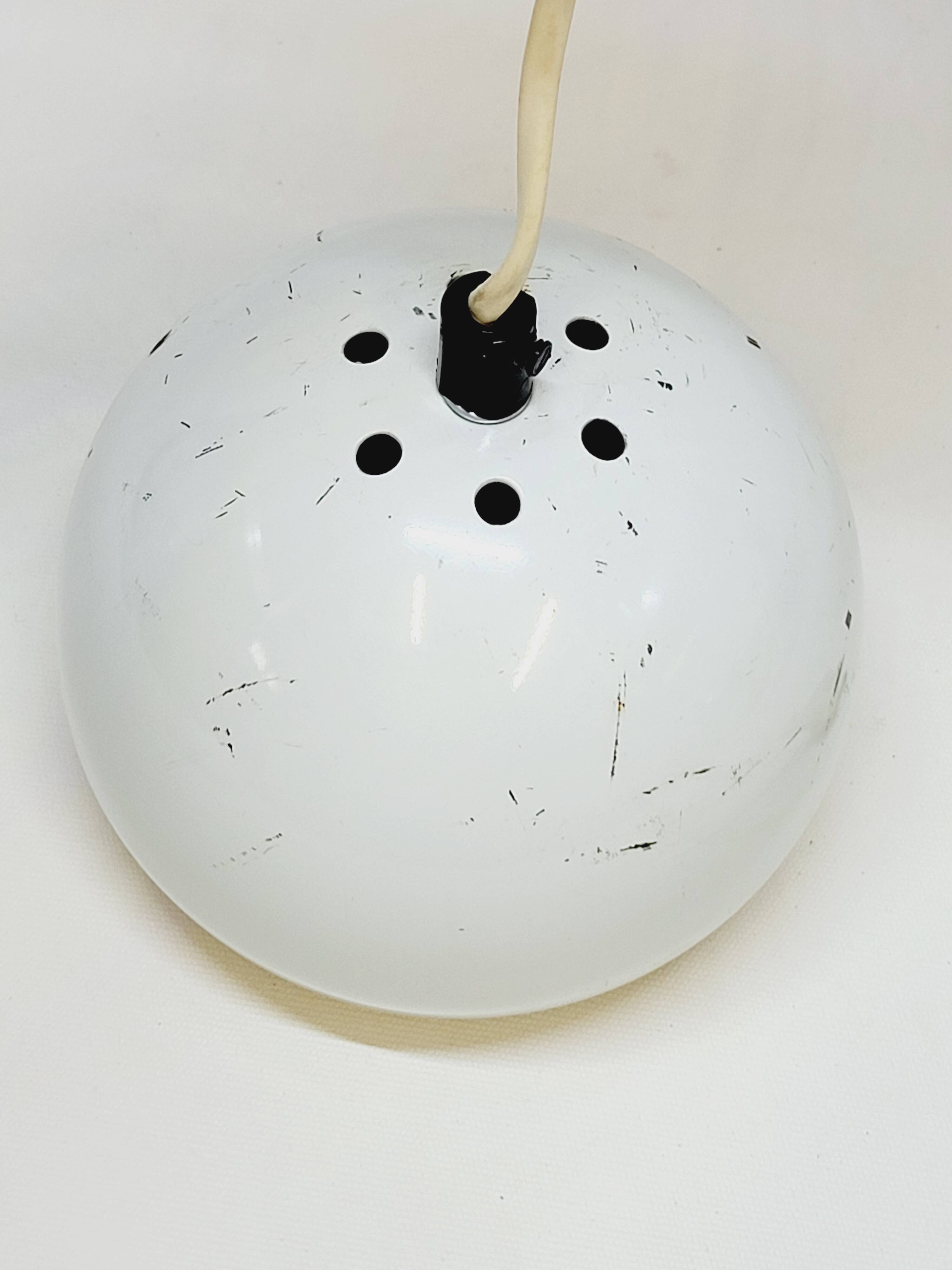 Magnetic Ball Lamp Horn Belysning White Eyeball Vintage Scandinavian Dane