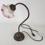 Gooseneck tulip lamp