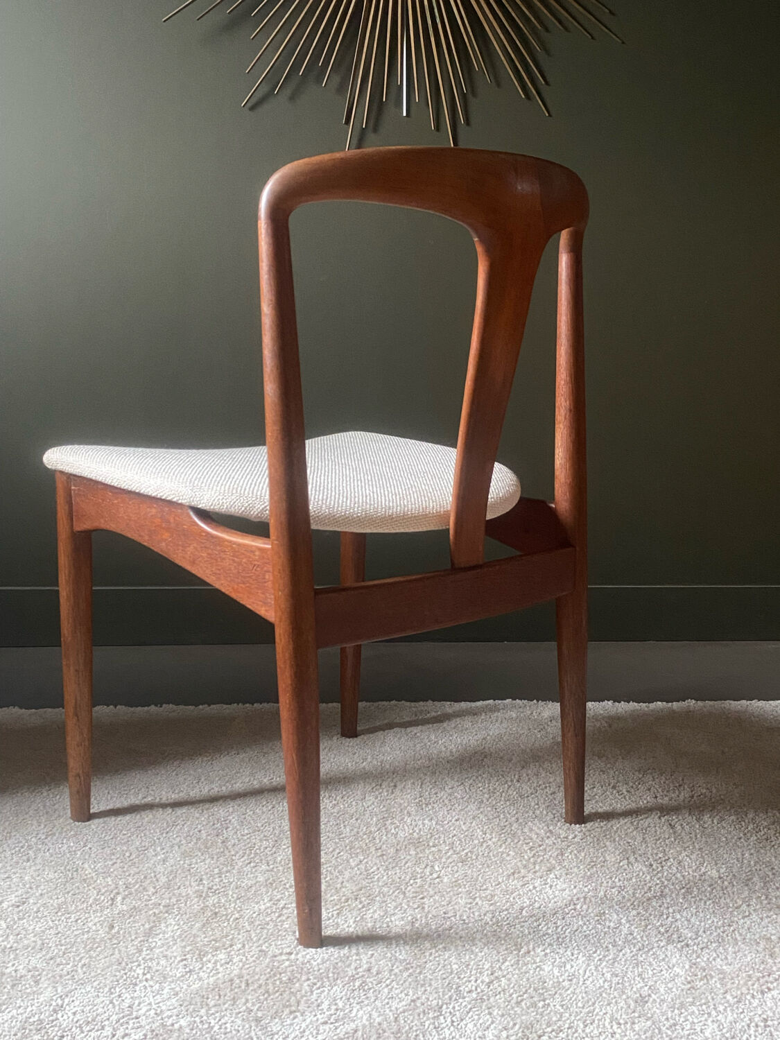 Pair of Juliane chairs by Johannes Andersen for Vamo Sønderborg