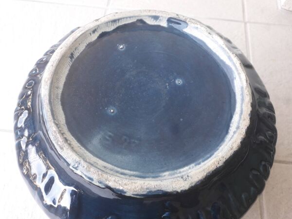 Cache-pot en barbotine