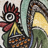 Plat coq signé Valence