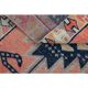 1970s Turkish Oushak Handmade Wool Cotton Pink Runner Rug 82x285