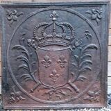 Fireplace plate France weapon