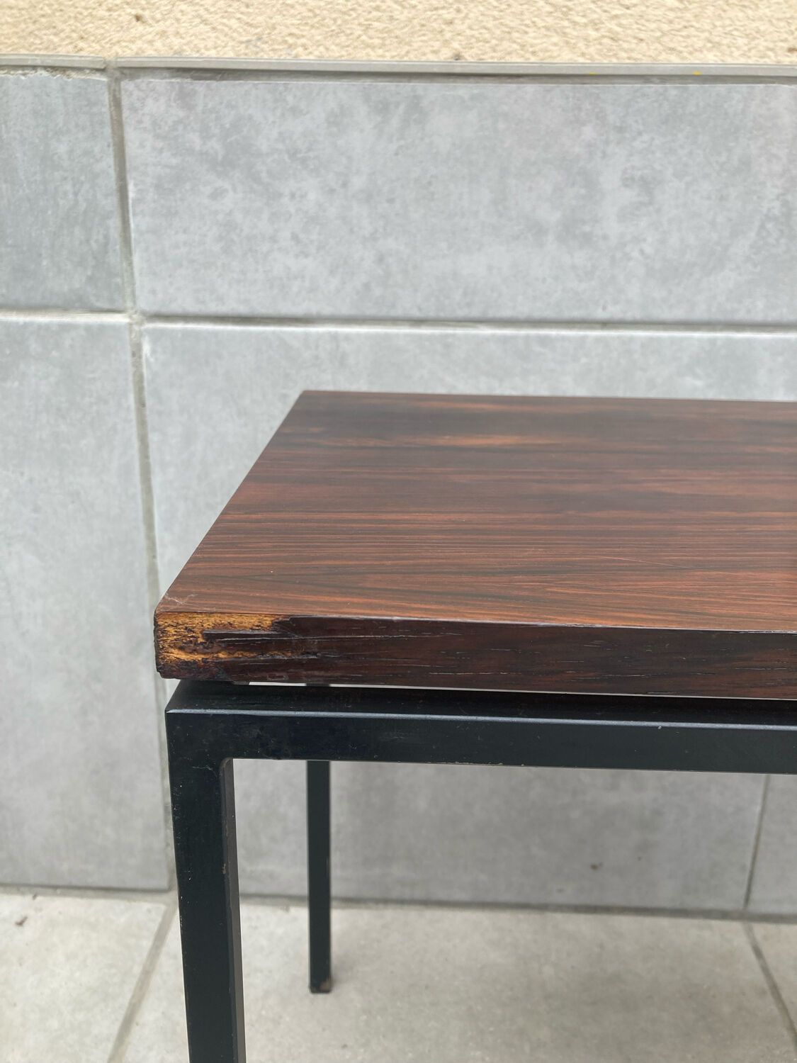1970s modernist style side table