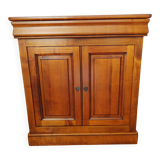 Meuble d'appui en merisier massif - fabrication artisanale