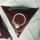 2 cups, porcelain empty pocket