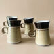 4 cups Denby-Langley Country Cuisine Vintage English 1982-1983