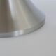 Vintage 1970s magazine rack in plexiglass and brushed steel