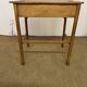 Rare Antique School Desk Art with Ink Well