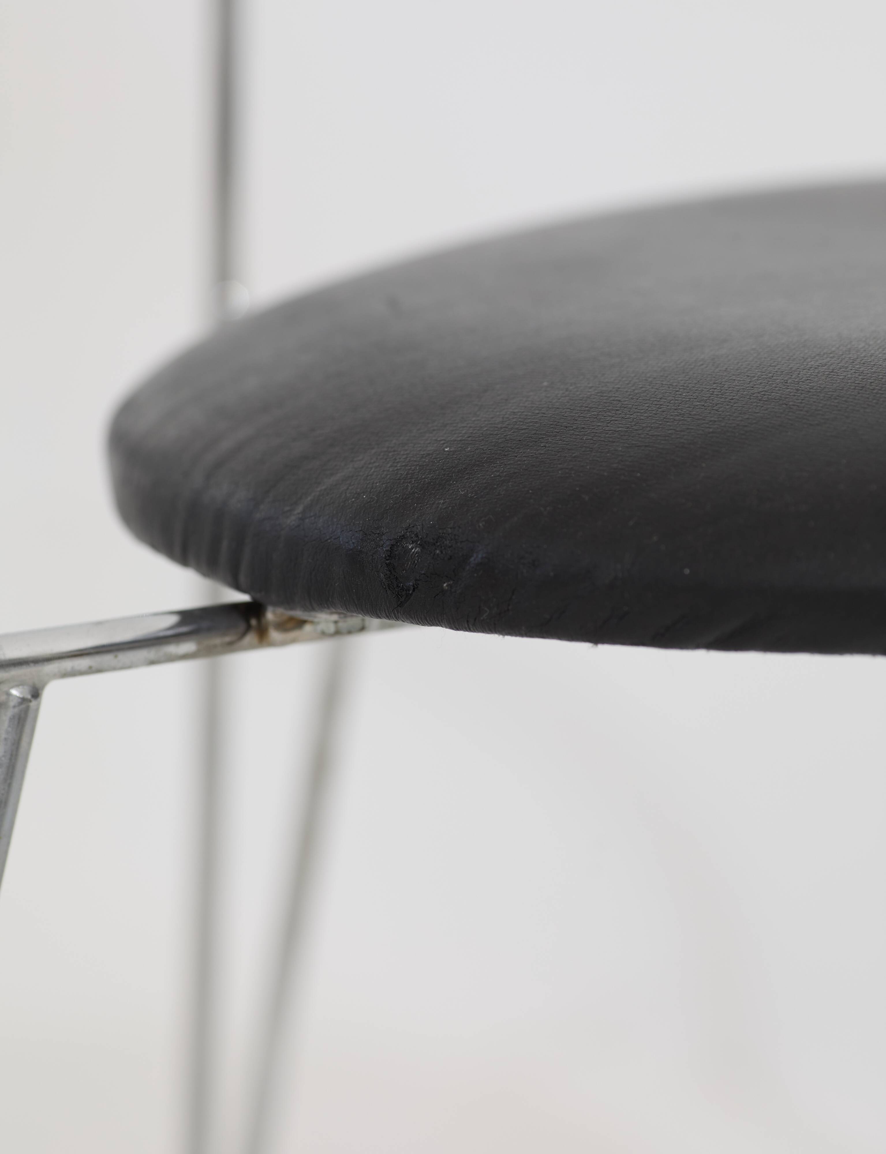 4 Silver Moon Chairs / Armchairs by Pascal Mourgue for Fermob 1980