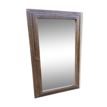 Teak mirror from Burma
