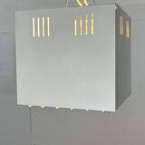 Modern minimalist cube ceiling light from the mid-century, Finland, 1960s.