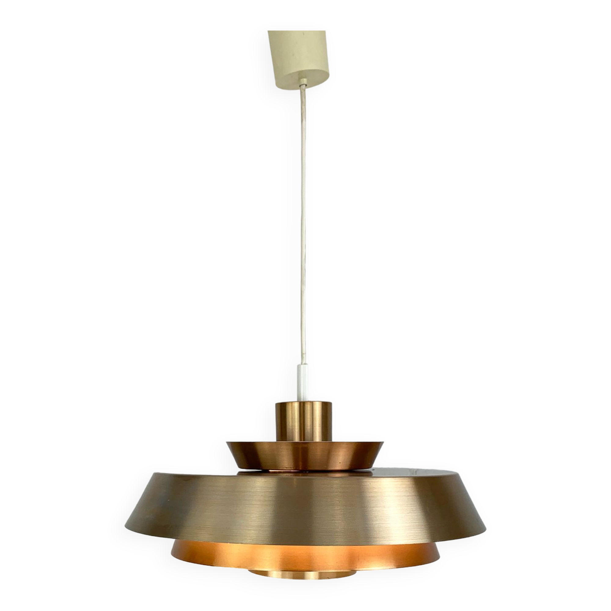 Hanging lamp Nova copper Jo Hammerborg for Fog&Mørup Denmark