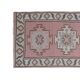 Vintage Turkish hallway rug 75x397 cm