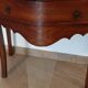 Pretty 2-drawer console chest of drawers - curved legs - Louis XVI imitation