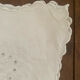 Embroidered openwork pillowcase, early 20th century.