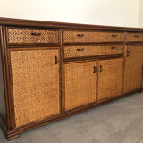 Rattan sideboard
