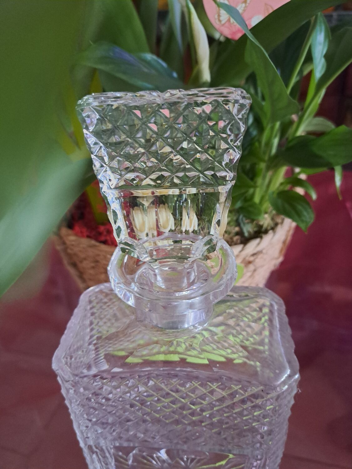Carafe en cristal